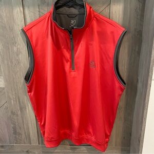 Zero Restriction Vest Pullover Mens Large Tour Series Golf 1/4 Zip VentanaCanyon
